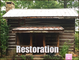 Historic Log Cabin Restoration  Highland County, Ohio